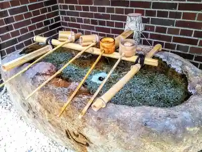 神明社（北浦神明社）の手水舎