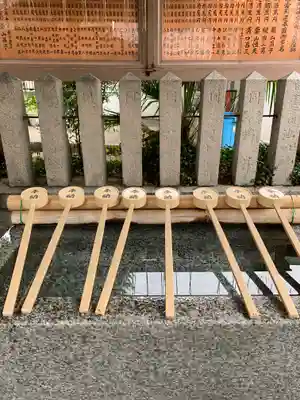 生島神社の手水舎