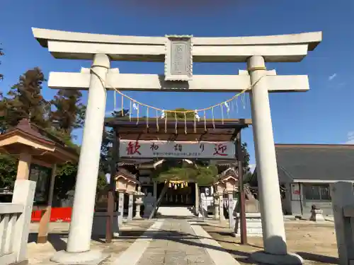 高靇神社の鳥居