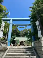 小名浜諏訪神社の鳥居