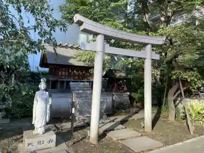 成子天神社の鳥居