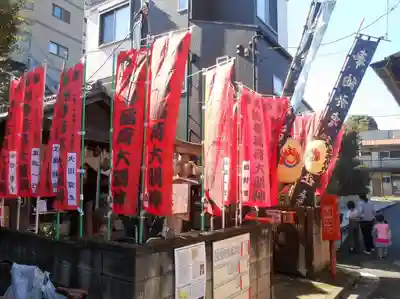 於春稲荷神社のお祭り