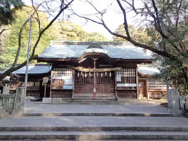 朝倉神社の本殿・本堂