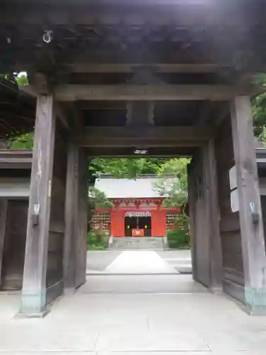 荏柄天神社の山門・神門