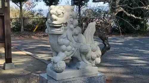 扇祇神社の狛犬