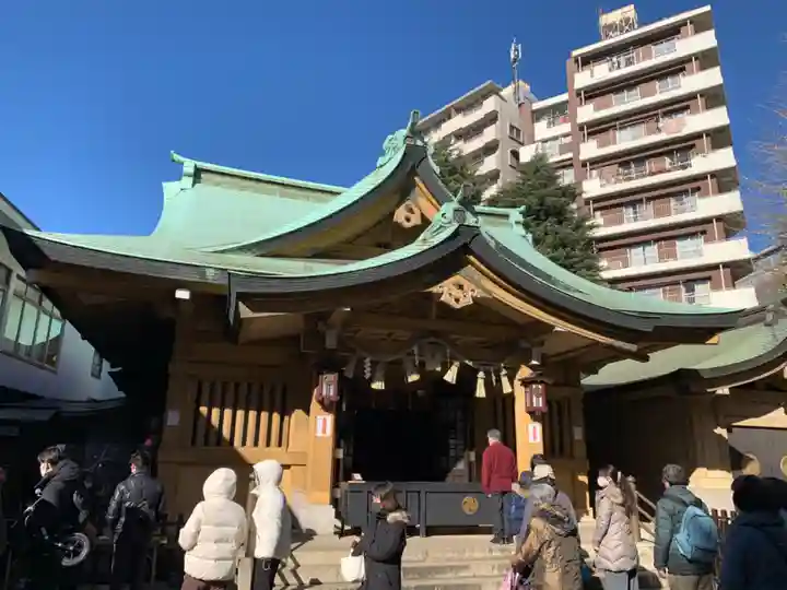 氷川神社の本殿・本堂