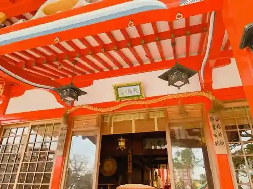 綱敷天満宮の本殿・本堂