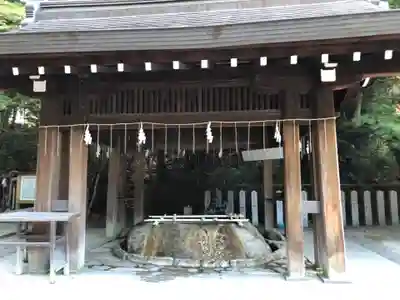 近江神宮の手水舎