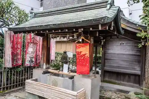 平河天満宮の手水舎