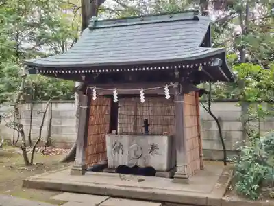 豊玉氷川神社の手水舎
