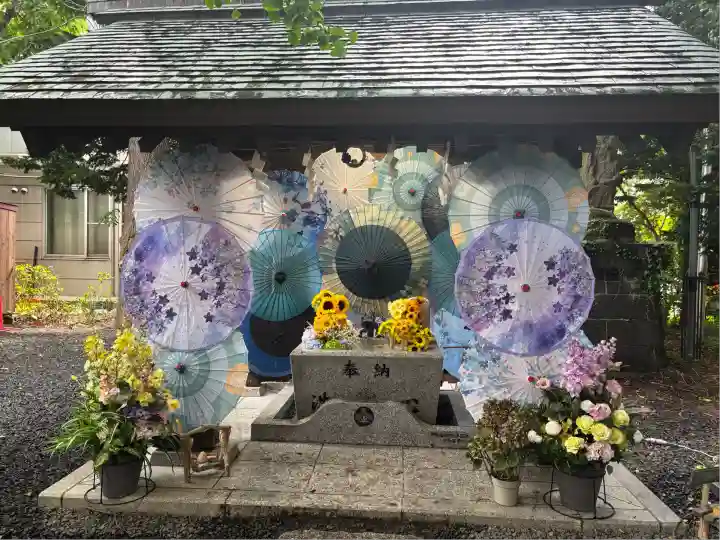 札幌諏訪神社の手水舎