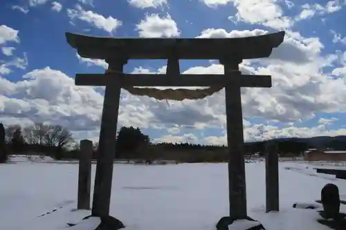庄野菅原神社の鳥居