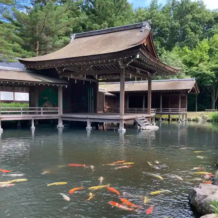 身曾岐神社の動物