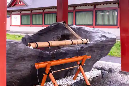 北海道護國神社の手水舎
