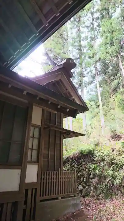 青渭神社里宮の本殿・本堂