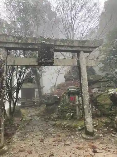 出石寺の鳥居