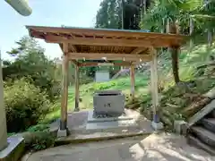 白山神社の手水