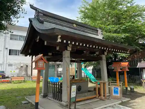 前橋八幡宮の手水