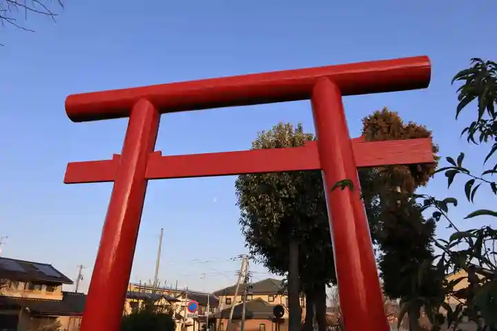 熊野福藏神社の鳥居