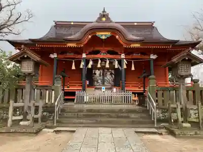 飯香岡八幡宮の本殿・本堂