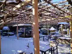 金蛇水神社の庭園