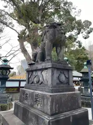上野東照宮の狛犬