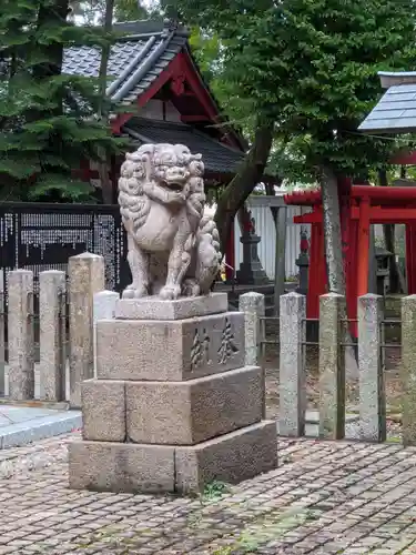 清洲山王宮　日吉神社の狛犬