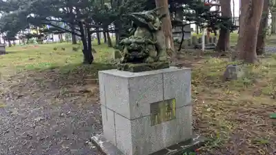 羽幌神社の狛犬