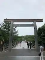 伊勢神宮内宮(皇大神宮)の鳥居