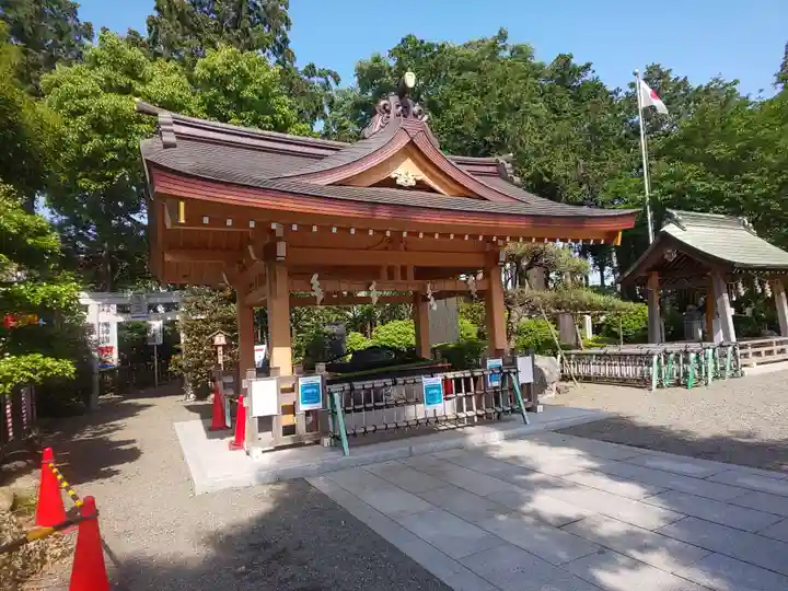 亀ケ池八幡宮の手水舎