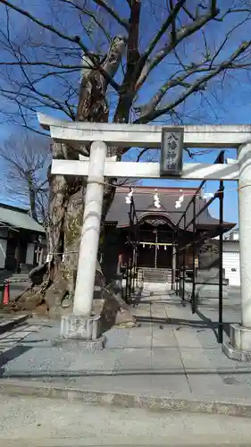 是政八幡神社の鳥居