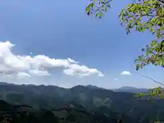 三ヶ所神社奥宮の景色