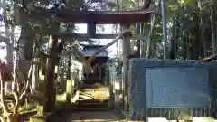 筑波神社の鳥居