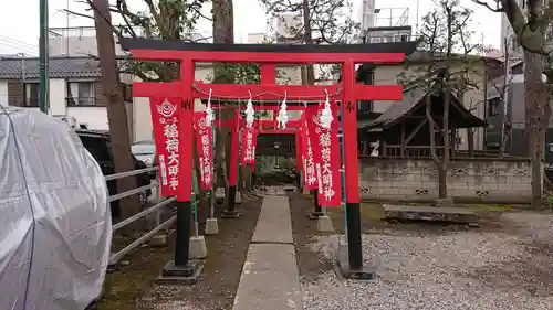 蛇窪神社の鳥居
