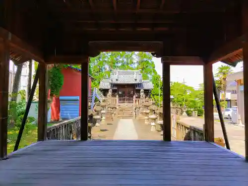 神明社（開明東沼）の本殿