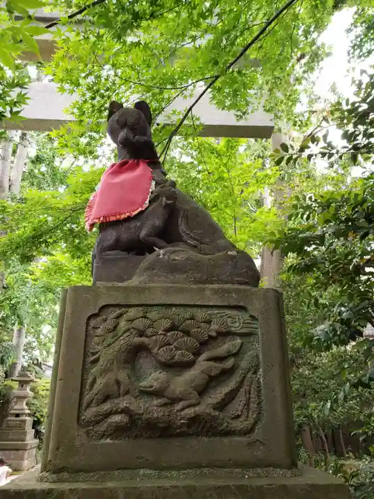 馬橋稲荷神社の狛犬