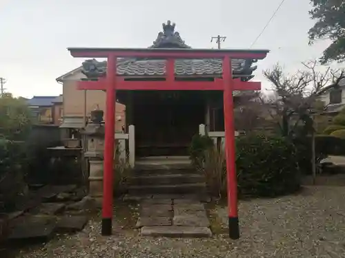 金鳳山 正法寺の鳥居