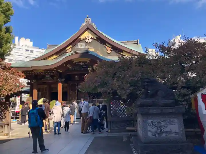 湯島天満宮の本殿・本堂