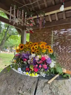 当別神社の手水舎