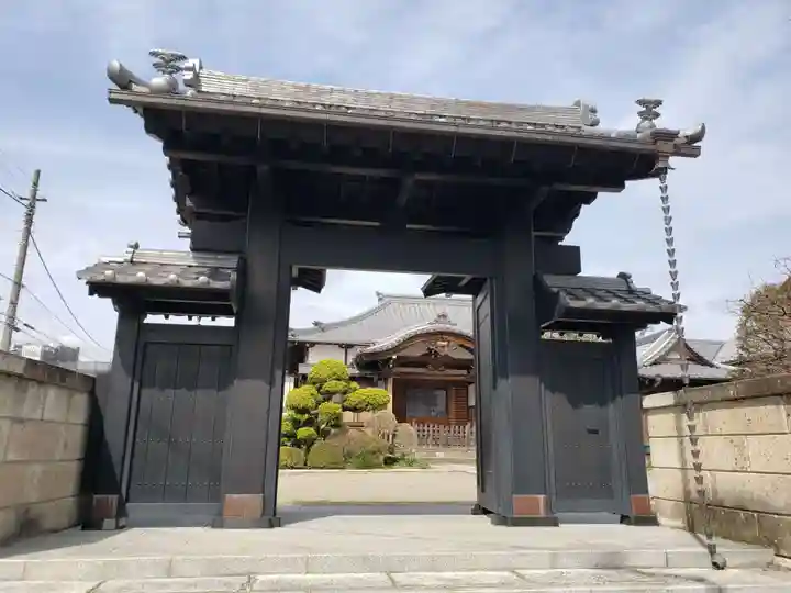 境妙寺の山門・神門