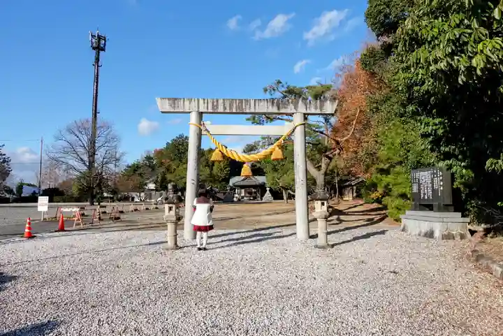 梅坪神社の鳥居