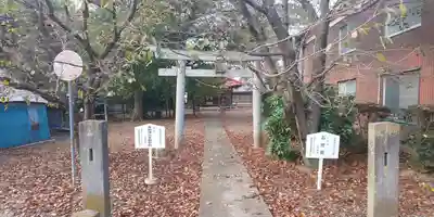 貴布禰神社の鳥居