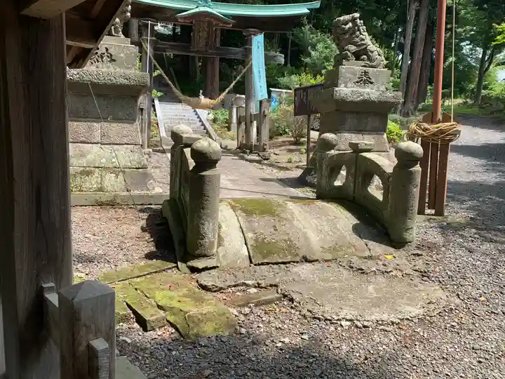 八幡神社(岩窪切岸城址)(福島県)