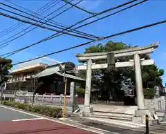 白山神社の鳥居