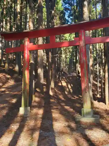 栗生神社の鳥居