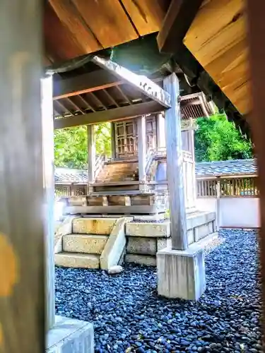 牛毛神社の本殿