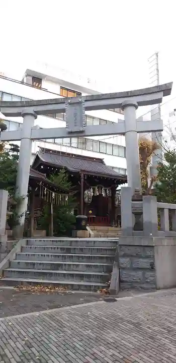 太田姫稲荷神社の鳥居