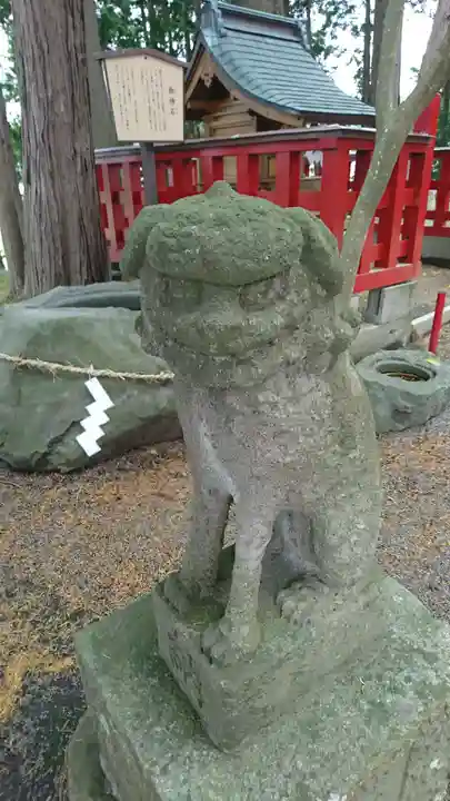浮嶋神社の狛犬