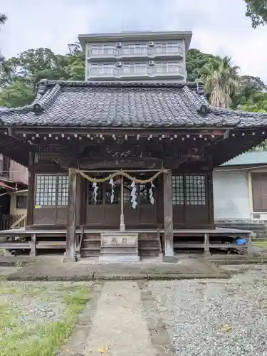 湯前神社の本殿・本堂