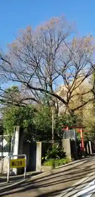 向陵稲荷神社の周辺